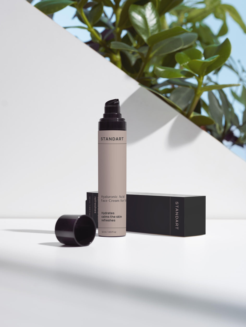 Veido kremas su hialurono rūgštimi vyrams